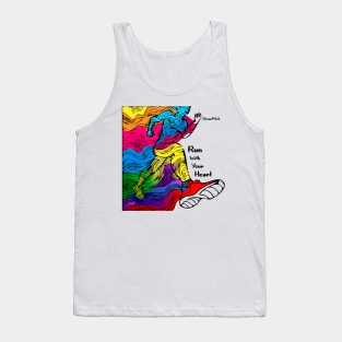 Run with Your Heart Tank Top